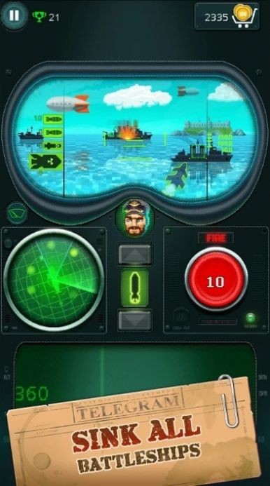 沉没潜艇鱼雷攻击